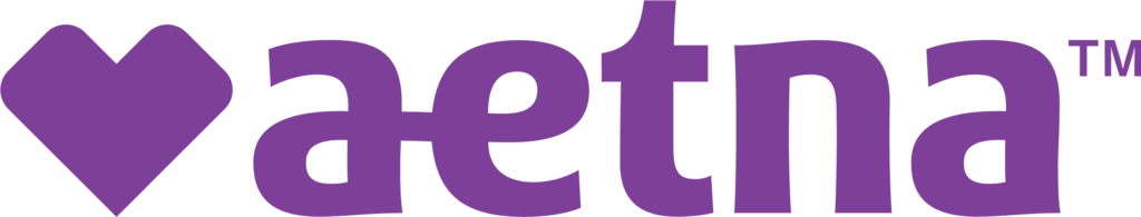 Aetna insurance logo in purple