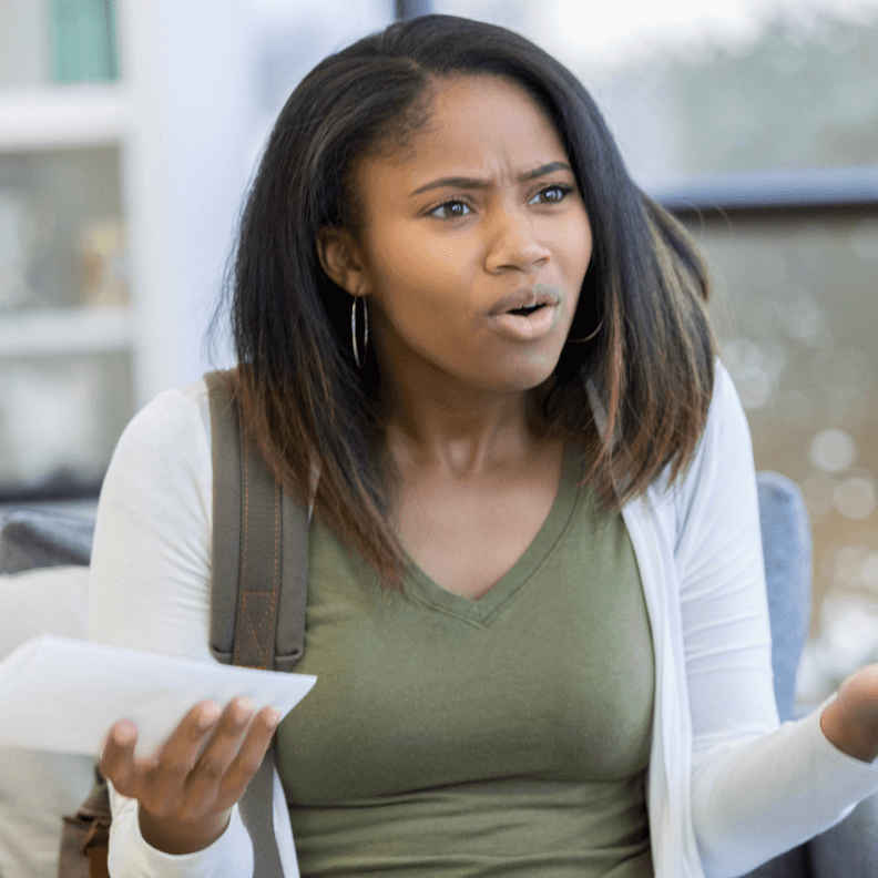 Teen black girl talking to a therapist