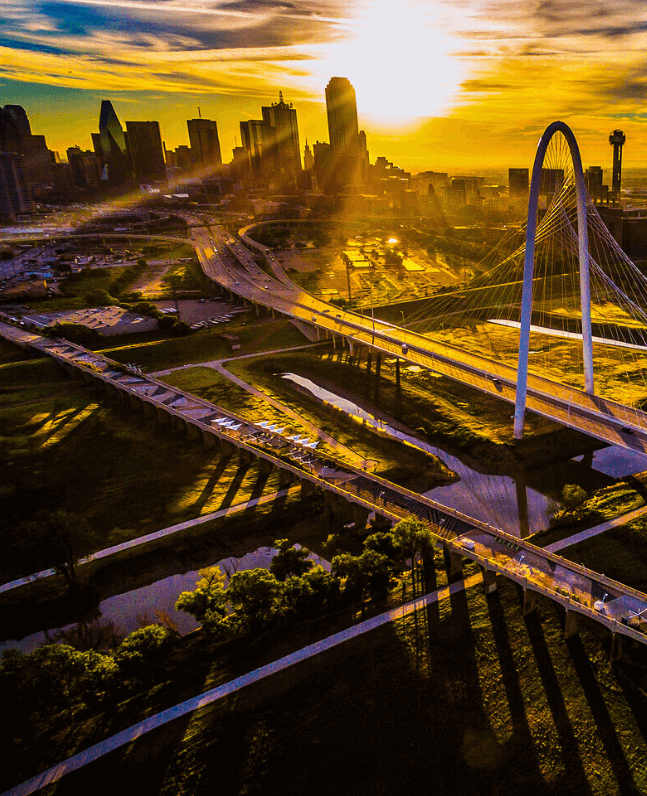 Dallas Texas city skyline