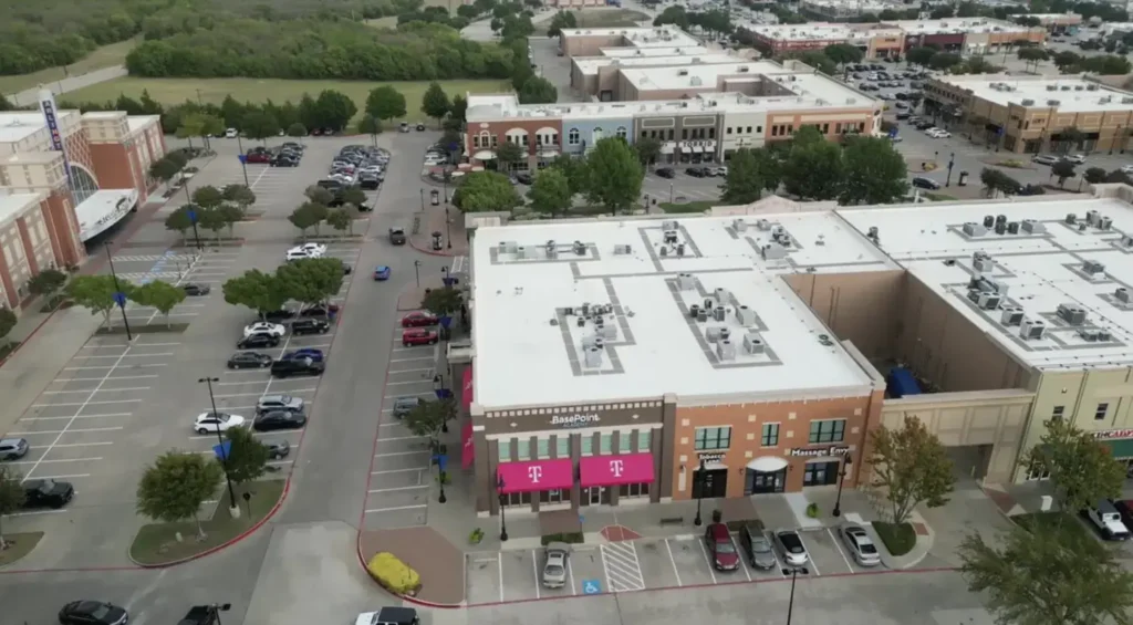 basepoint-academy-arlington-exterior-sign-drone-view