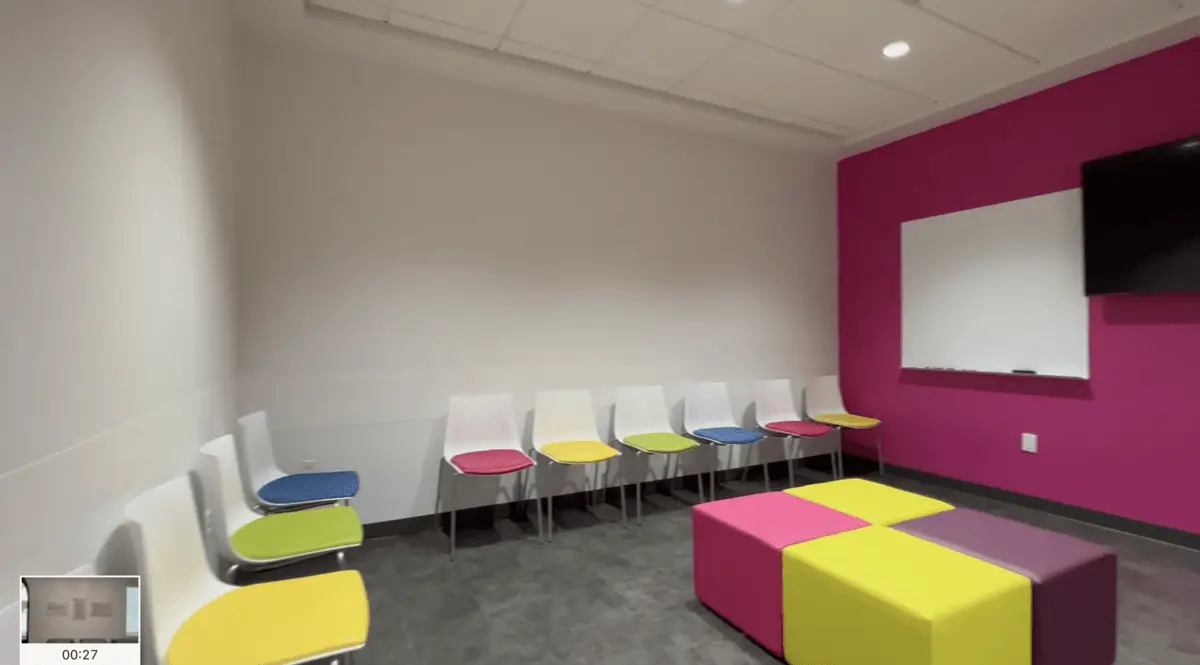 basepoint-academy-mckinney-pink-therapy-room-chairs